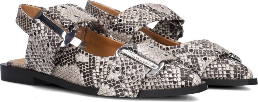 Steve Madden Grand ave lt. beige snake multi bruin