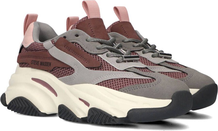 Steve Madden Stijlvolle Possession-E Sneaker voor Vrouwen Brown Dames