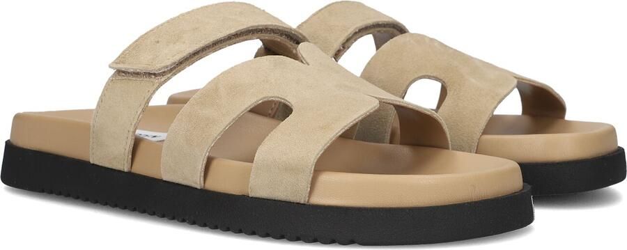 Steve Madden Leren slippers met klittenband model 'MISSILE'