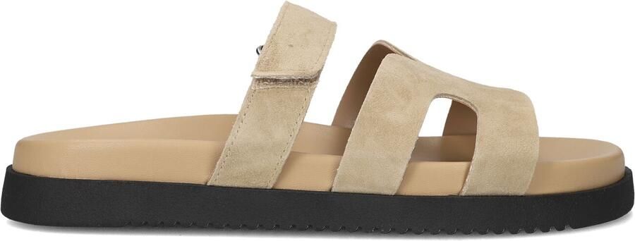 Steve Madden Leren slippers met klittenband model 'MISSILE' - Foto 4