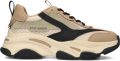 Steve Madden JPossession chunky sneakers beige zwart Meisjes Textiel Meerkleurig 32 - Beige