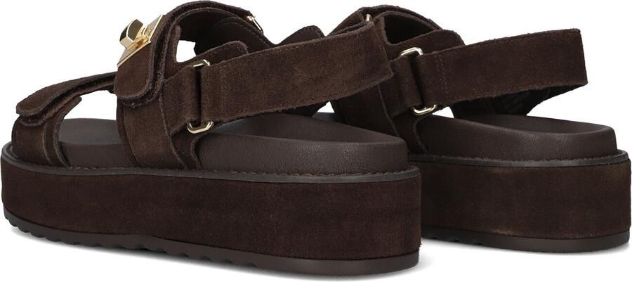 Steve Madden Bigmona suède sandalen donkerbruin - Foto 4