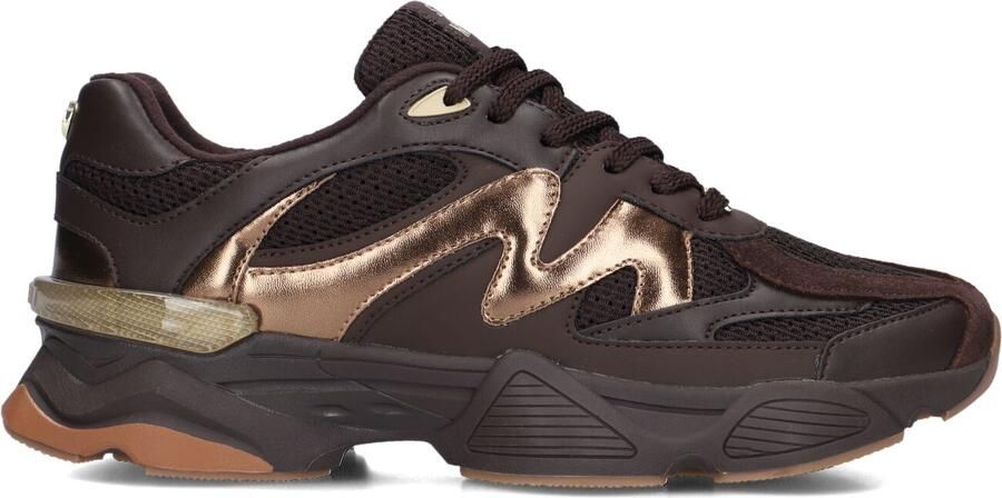 Steve Madden Speeder chunky imitatieleren sneakers bruin