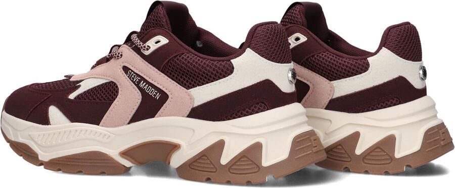 Steve Madden Ample Sneakers Dames Bordeaux - Foto 3