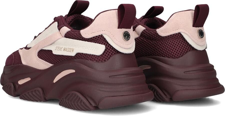 Steve Madden Possession-E chunky suède sneakers aubergine roze - Foto 7