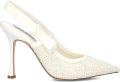 Steve Madden Pumps met sierstrik model 'Brylie' - Wit