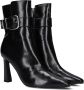 Steve Madden Stashed Enkellaarsjes Enkelboots met rits Dames Zwart - Thumbnail 1