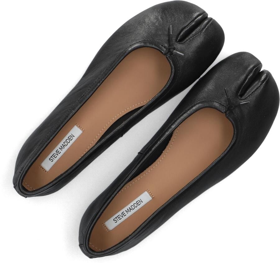 Steve Madden Cipher leren ballerina's zwart - Foto 4