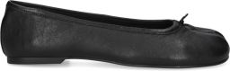 Steve Madden Cipher leren ballerina's zwart