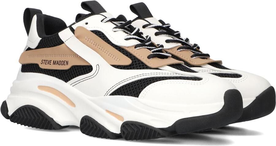 Steve Madden JPossession chunky sneakers zwart beige Meisjes Textiel Meerkleurig 32 - Foto 6