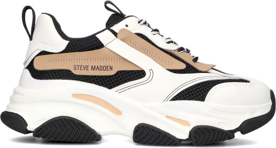 Steve Madden JPossession chunky sneakers zwart beige Meisjes Textiel Meerkleurig 31