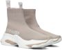 Steve Madden Jmaster Hoge sneakers Meisjes Taupe - Thumbnail 1