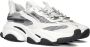 Steve Madden Witte Mesh Sneakers met Zilver en Wit Overlays White Dames - Thumbnail 1
