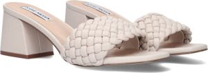Steve Madden Sandalettes met Blokhak Wit Dames