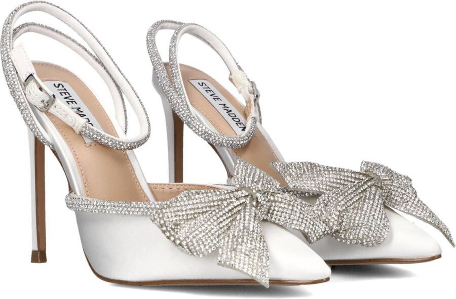 Steve Madden Chique Strass Sandalen Vamonos White Dames