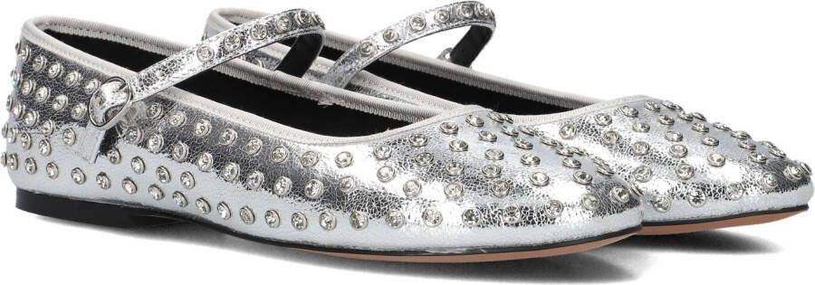 Steve Madden Vinetta-r Ballerina's Dames Zilverkleurig