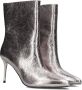 STEVE MADDEN Lyricals met naaldhak Zilver Synthetisch Enkellaars met hak Dames - Thumbnail 1