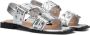 Steve Madden Saria-e Sandalen Dames Zilverkleurig - Thumbnail 1