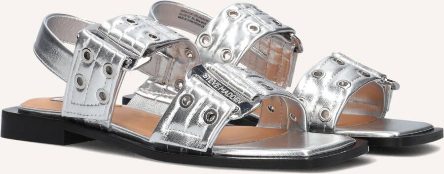 Steve Madden Zilver Metallic Sandalen Saria-E Stijl