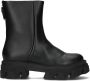 Steve Madden Maryann Enkelboots Enkellaarsjes Dames Zwart - Thumbnail 1