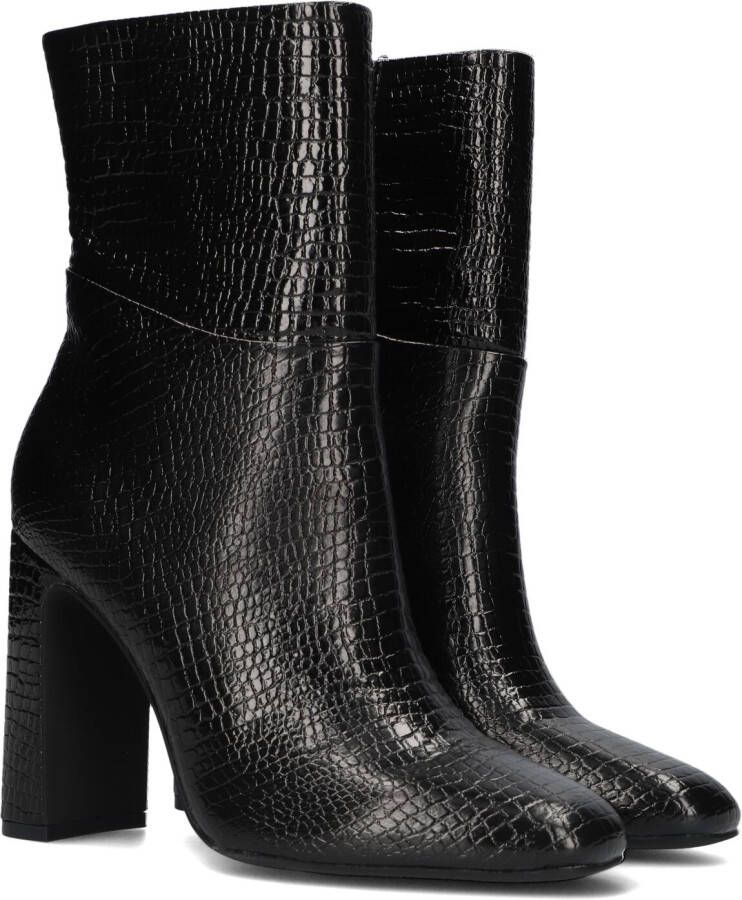 Steve Madden Aisha Enkellaarsjes Enkelboots met rits Dames Zwart