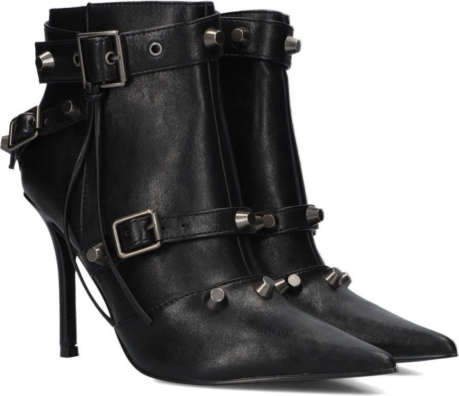 STEVE MADDEN Zwarte Enkellaarsjes Fortitude