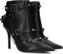 Steve Madden Fortitude Enkellaarsjes Enkelboots met rits Dames Zwart - Thumbnail 1