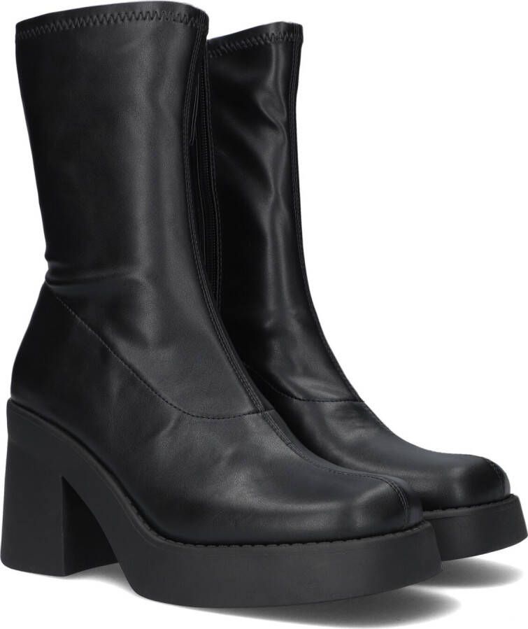 Steve Madden Overcast Enkellaarsjes Enkelboots met rits Dames Zwart