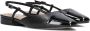 Steve Madden Belinda lakleren slingback ballerina's zwart - Thumbnail 1