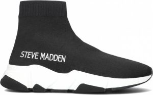 Steve Madden Dames Enkellaars Gametime 2 Sok Sneaker Zwart