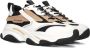 Steve Madden JPossession chunky sneakers zwart beige Meisjes Textiel Meerkleurig 32 - Thumbnail 1