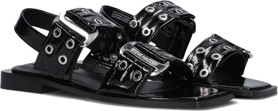Steve Madden Zwarte Patent Saria E Sandalen Schoenen