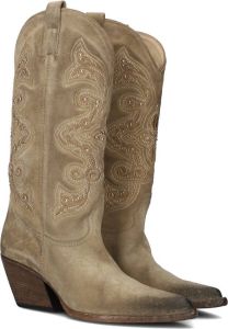 Strategia E3431 Cowboylaarzen Western Laarzen Dames Beige