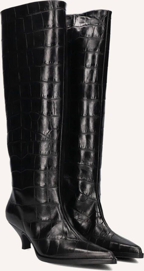 STRATEGIA Laarzen Dames E-4301-c Maat: 38 Materiaal: Leer Kleur: Zwart