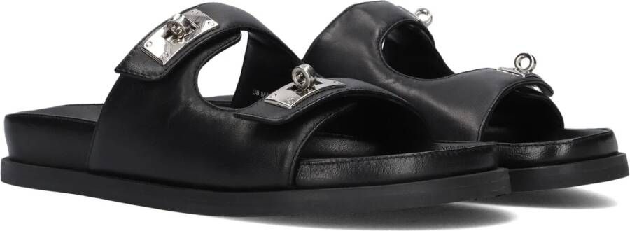 STRATEGIA Slippers Dames F65 Maat: 37 Materiaal: Leer Kleur: Zwart