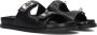 STRATEGIA Slippers Dames F65 Maat: 39 Materiaal: Leer Kleur: Zwart - Thumbnail 1