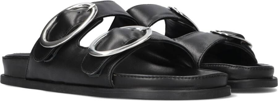STRATEGIA Slippers Dames F69 Led Maat: 41 Materiaal: Leer Kleur: Zwart