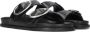 STRATEGIA Slippers Dames F69 Led Maat: 37 Materiaal: Leer Kleur: Zwart - Thumbnail 1