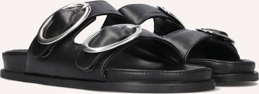 STRATEGIA Slippers Dames F69 Led Maat: 37 Materiaal: Leer Kleur: Zwart