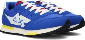 Sun68 Boys Niki Solid Lage sneakers Jongens Kids Blauw