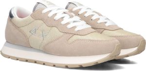 Sun68 Tom Suede Donker Beige Sneakers Beige