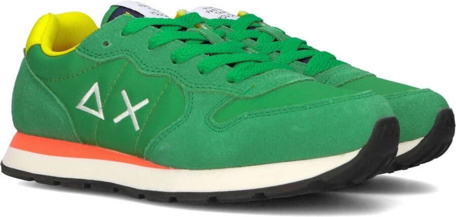 Sun68 Groene Lage Sneakers Boys Tom Solid