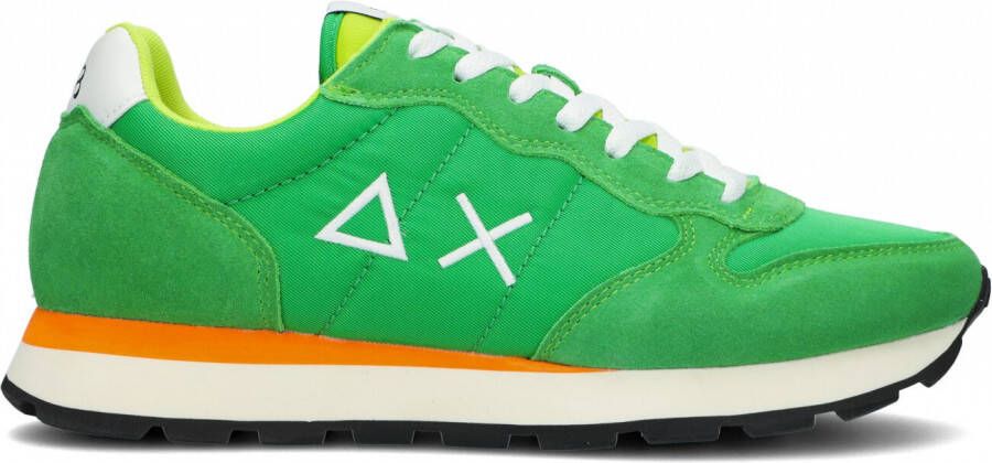 Sun68 Groene Tom Solid Nylon Men Lage Sneakers