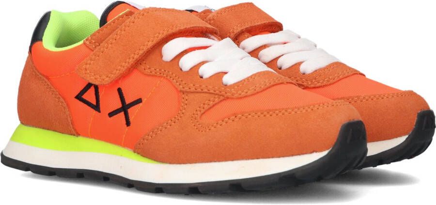 Sun68 Oranje Lage Sneakers Boys Tom Solid