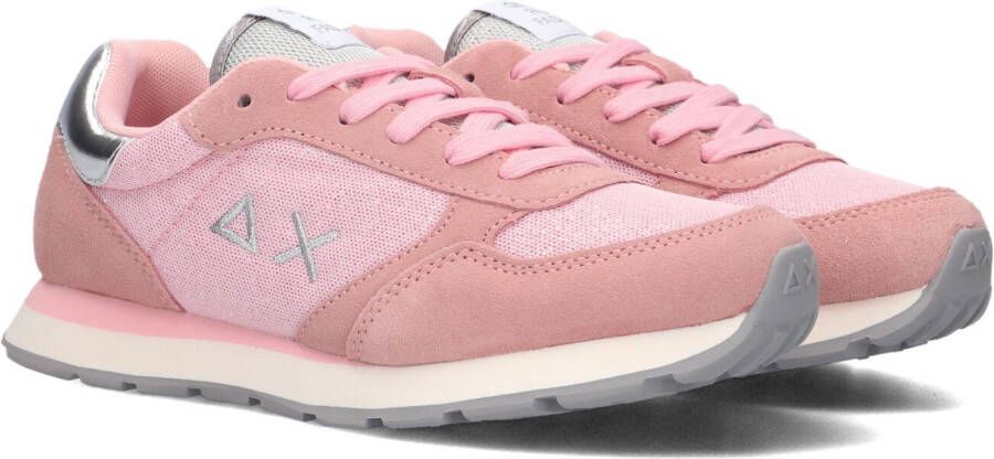 Sun68 Meisjes Ally Glitter Textiel Tiener Sneakers Pink Dames