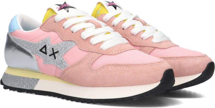 Sun68 Stargirl Glitter Lage sneakers Dames Roze