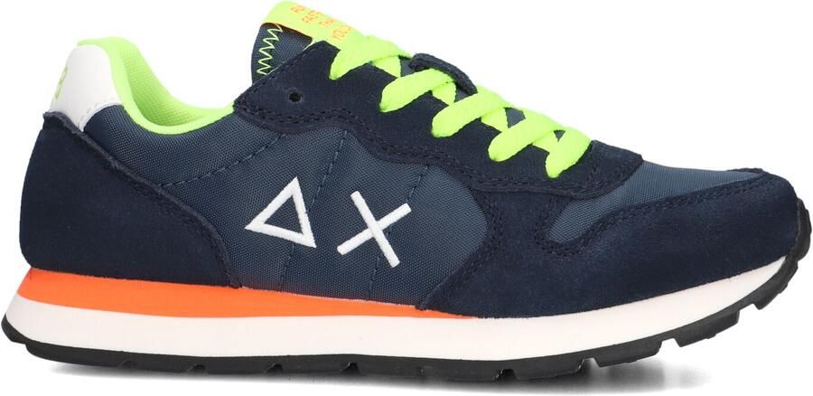 Sun 68 Jongens Sneaker Boy's Tom Fluo Teen Navy Blue BLAUW - Foto 3