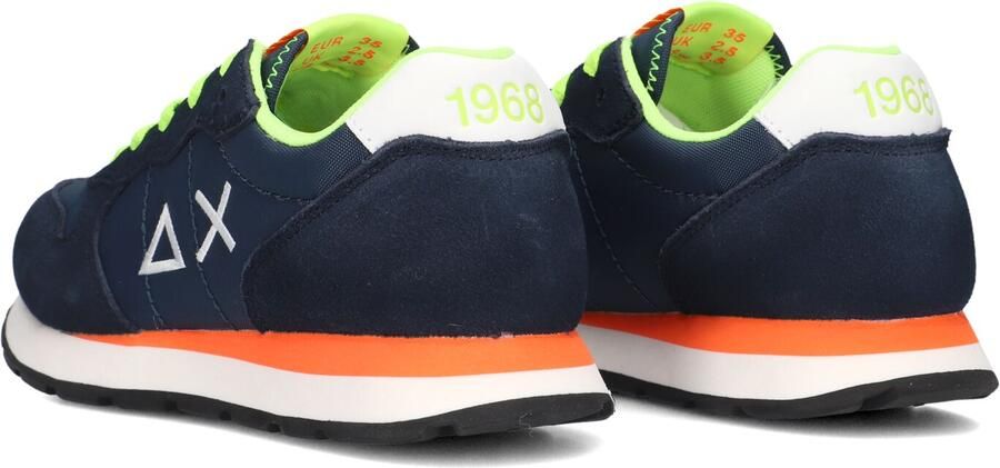 Sun 68 Jongens Sneaker Boy's Tom Fluo Teen Navy Blue BLAUW - Foto 4