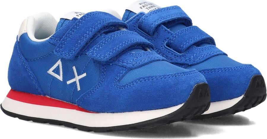 Sun68 Boys Tom Solid Sneakers Jongens Blauw