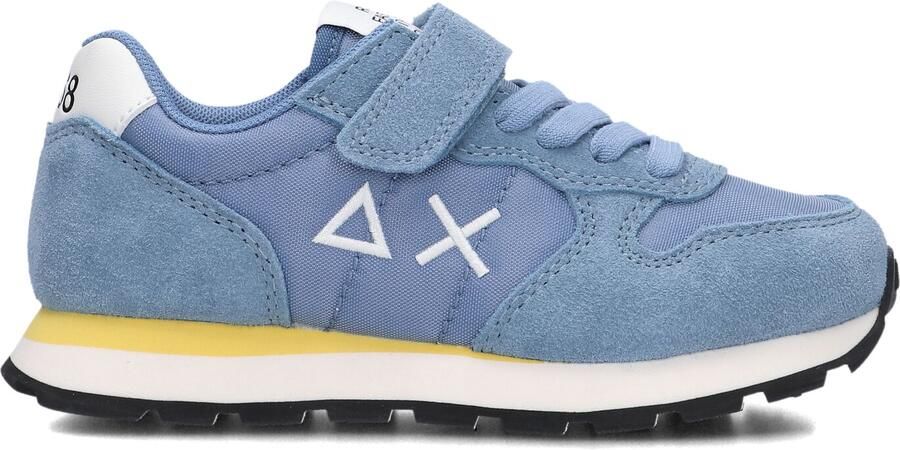 Sun68 Boys Tom Solid Sneakers Jongens Blauw
